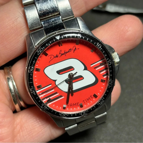 Game Time Dale Earnhardt Jr #8 Nascar Coach Series Quartz Watch Collectible - Picture 7 of 10